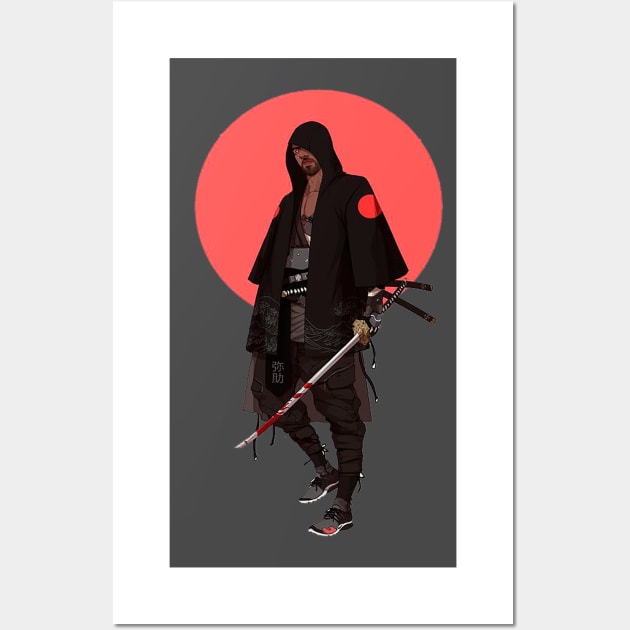 Samurai Wall Art by KUHANEY